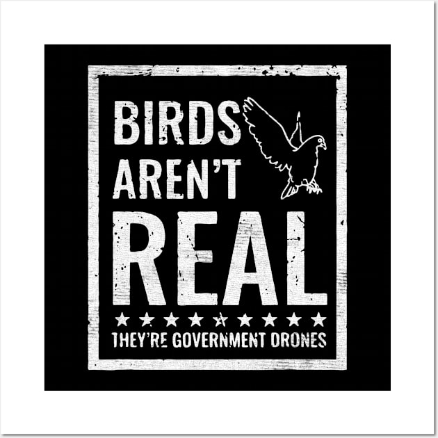 birds aren't real goverment orones Wall Art by Talisarose.std